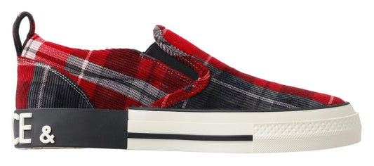 Checkered Charm Low-Top Sneakers