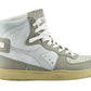 Vintage Inspired White Leather Sneakers