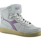 Vintage-Inspired White Leather Sneakers