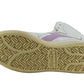 Vintage-Inspired White Leather Sneakers