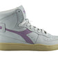 Vintage-Inspired White Leather Sneakers