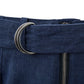 Chic Oversize Linen Denim Effect Trousers