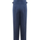 Chic Oversize Linen Denim Effect Trousers