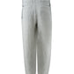 Chic Grey Linen Trousers with Relaxed Fit