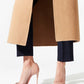 Nude Patent Leather Pumps with Red Sole