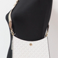 Briley Small Messenger Crossbody Handbag Purse Vanilla