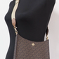 Briley Small Messenger Crossbody Handbag Brown