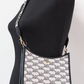 Briley Small Messenger Crossbody Handbag Black Signature Canvas