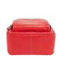 Mini Court Miami Red Signature Coated Canvas Shoulder Backpack Bag