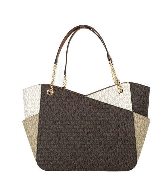 Jet Set Luggage Multi Signature X Cross Chain Shoulder Tote Handbag