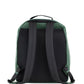 Medusa Large Dark Green Grainy Calf Leather Shoulder Backpack Bookbag