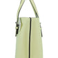 (C4084) Mollie 25 Pale Lime Small Leather Tote Crossbody Handbag Purse