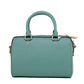 Mini Rowan Marine Crossgrain Leather Satchel Crossbody Handbag
