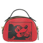 Mickey Mouse X Keith Haring Serena Pebble Leather Satchel Handbag