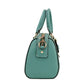 Mini Rowan Marine Crossgrain Leather Satchel Crossbody Handbag