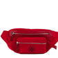Medium Brilliant Red Nylon Adjustable Belt Bag Fanny Pack