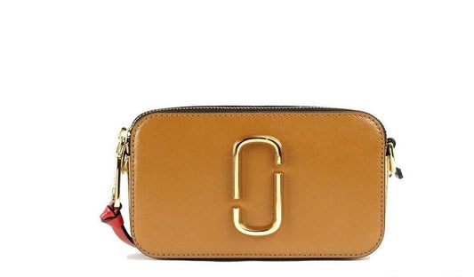 The Snapshot Bag Colorblock Saffiano Leather Cathay Shoulder Purse