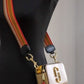 The Snapshot Bag Colorblock Saffiano Leather Cathay Shoulder Purse
