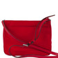 Small Brilliant Red Nylon Swingpack Crossbody Handbag