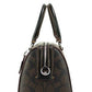 Rowan Medium Leopard Print Coated Canvas Satchel Handbag Bag Purse