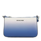 Jet Set Electric Blue Gradient Crossbody Tech Attachment Bag Purse