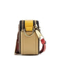 The Snapshot Bag Colorblock Saffiano Leather Cathay Shoulder Purse