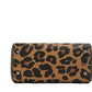 Rowan Medium Leopard Print Coated Canvas Satchel Handbag Bag Purse