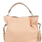 (CA213) Andy Small Faded Blush Pebbled Leather Satchel Crossbody Handbag