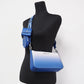 Jet Set Electric Blue Gradient Crossbody Tech Attachment Bag Purse