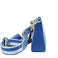 Jet Set Electric Blue Gradient Crossbody Tech Attachment Bag Purse