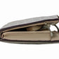 Jet Set Light Sand Multi Striped PVC Large Double Zip Wrist Wallet
