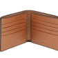 Cooper Brown Neon Signature Leather Graphic Logo Billfold Wallet