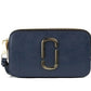 The Snapshot Bag Blue Sea Saffiano Leather Shoulder Handbag Purse