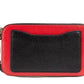 The Snapshot Bag Americana Saffiano Leather Red Shoulder Purse