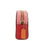 Jamie Mini Rainbow Logo Leather Camera Crossbody Bag