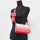 Jet Set Coral Reef Gradient Crossbody Tech Attachment Handbag Purse