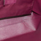 Graphite Black Cherry Coated Canvas City Tote Shoulder Bag Purse