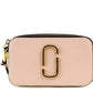 The Snapshot Bag Colorblock Rose Saffiano Leather Handbag Purse
