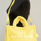 The Terry Tote Yellow Medium Soft Terry Crossbody Handbag Purse