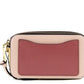 The Snapshot Bag Colorblock Rose Saffiano Leather Handbag Purse