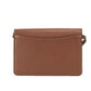 Hampshire Small Tan Embossed Logo Smooth Leather Crossbody Handbag