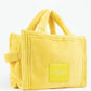The Terry Tote Yellow Medium Soft Terry Crossbody Handbag Purse