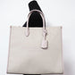 Mirella Large Powder Blush Canvas North South Tote Handbag Purse