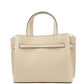 Emilia Small Buff Pebbled Leather Satchel Bag Crossbody Handbag