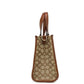 Dempsey Medium Legacy Stripe Jacquard Canvas Patch Carryall Bag