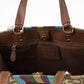 Dempsey Medium Legacy Stripe Jacquard Canvas Patch Carryall Bag