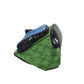 Neon Green Multi Blocked Signature Canvas Track Waist Belt Bag