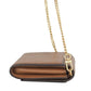 Britten Moose Pebbled Leather Chain Wallet Crossbody Handbag