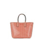 Jodie Small Sherbert Jacquard Logo Recycled Polyester Tote Handbag