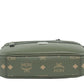 Portuna Small Sea Turtle Visetos Leather Crossbody Handbag Purse Bag Green